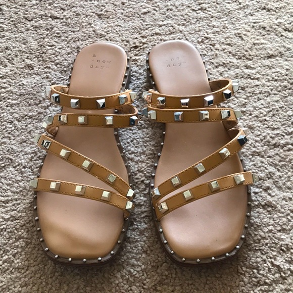 A New Day studded sandals - Picture 1 of 3
